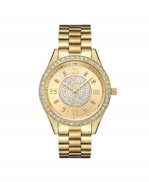 Женские часы Mondrian Diamond (1/6 карата), позолоченная нержавеющая сталь 18 карат, 37 мм , золотой Jbw