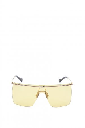 Спортивные солнцезащитные очки Gucci. Цвет: золотой
