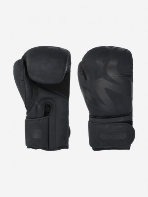 Перчатки боксерские , Черный RDX. Цвет: черный