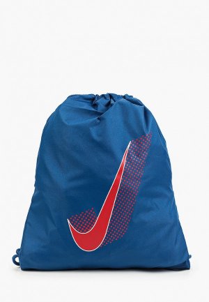 Мешок Nike Y NK BAG DRAWSTRING - GFX FA21. Цвет: синий