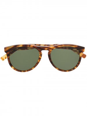 Солнцезащитные очки черепаховой расцветки LIU JO. Цвет: коричневый