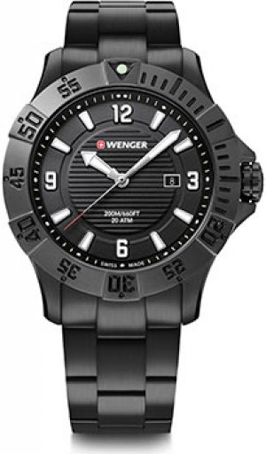 Швейцарские наручные мужские часы 01.0641.135. Коллекция Seaforce Wenger