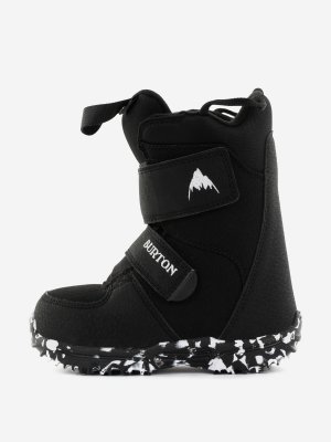 Ботинки сноубордические детские Mini grom, Черный, размер 26 Burton. Цвет: черный
