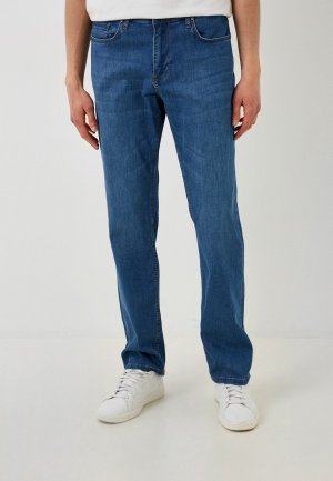 Рубашка джинсовая Pantamo. Цвет: синий