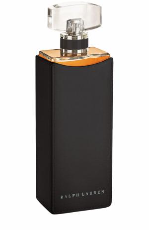 Кожаный чехол для парфюмерной воды Black Leather Ralph Lauren. Цвет: бесцветный