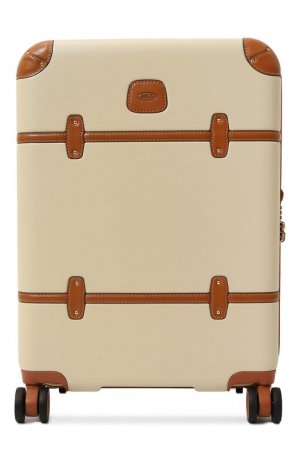 Дорожный чемодан Bellagio Bric`s. Цвет: кремовый