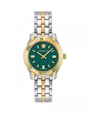 Часы Greca Time, 35 мм , цвет Green Versace