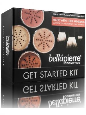 Bellapierre cosmetics FS001 Стартовый набор для макияжа Fair. Цвет: черный