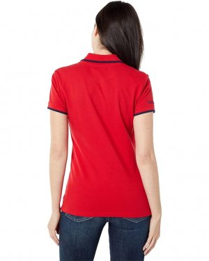 Поло U.S. POLO ASSN. Classic Stretch Pique Shirt, цвет Racing Red