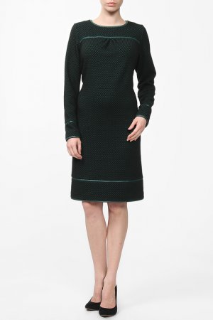 Платье E.LEVY. Цвет: зеленый