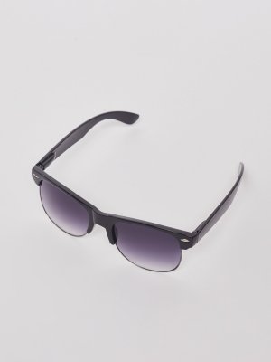 Солнцезащитные очки zolla. Цвет: черный