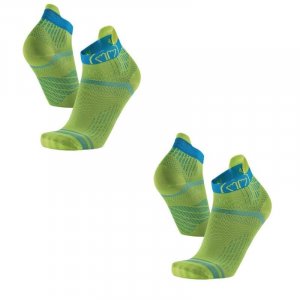 Разработайте тонкие носки для бега по дороге. Набор из 2 пар - Run Feel SIDAS, цвет gelb Sidas