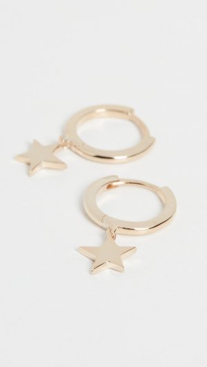 Mika Huggie Earrings Jennifer Zeuner Jewelry