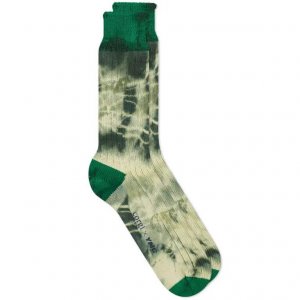 Носки Tie Dye, зеленый Ymc