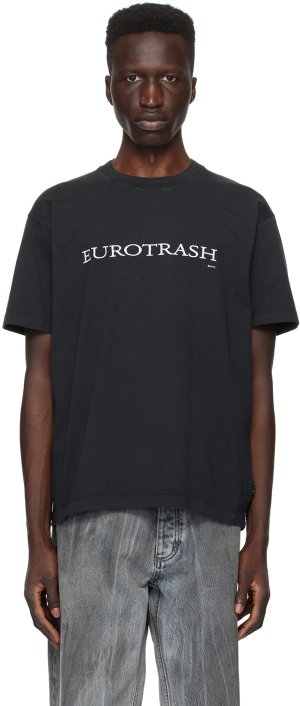 Черная футболка с изображением Леона , цвет Eurotrash black Eytys