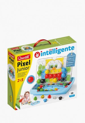 Набор игровой Quercetti Мозаика Pixel Junior, 56 элементов. Цвет: разноцветный