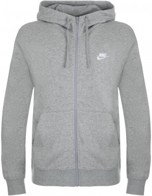 Толстовка мужская Sportswear Club, Серый, размер 44-46 Nike. Цвет: серый