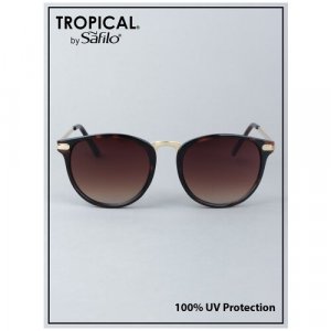 Солнцезащитные очки , коричневый Tropical. Цвет: коричневый