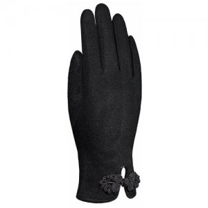 Перчатки , размер 8, черный malgrado. Цвет: черный