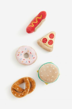 5 упаковок мягких игрушек для уличной еды H&M