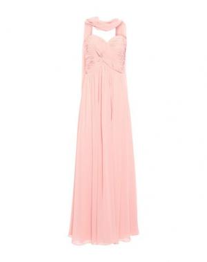 Длинное платье GAI MATTIOLO. Цвет: розовый