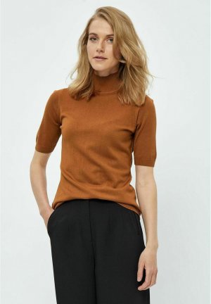 Базовая футболка Deevia Short Sleeve Knit Pullover , цвет glazed ginger Desires