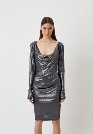 Платье Vivienne Westwood. Цвет: серебряный