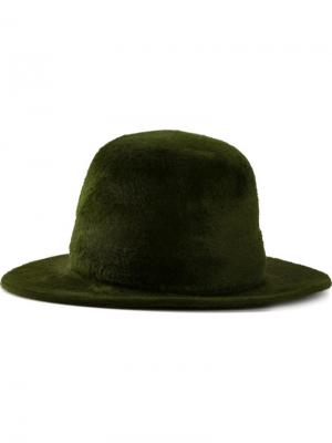 Шляпа Wanaka Filù Hats. Цвет: зелёный