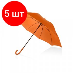 Зонт-трость , оранжевый Oasis. Цвет: оранжевый