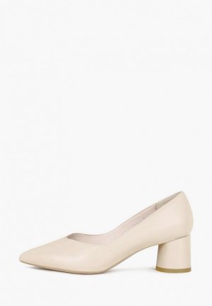 Туфли Pierre Cardin. Цвет: бежевый