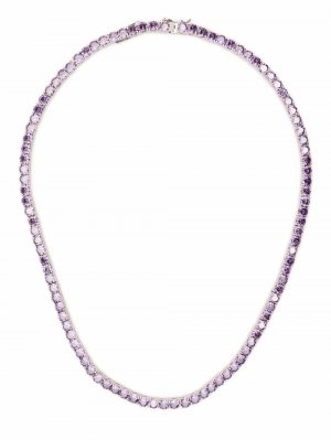 Laguna crystal necklace Mounser. Цвет: серебристый