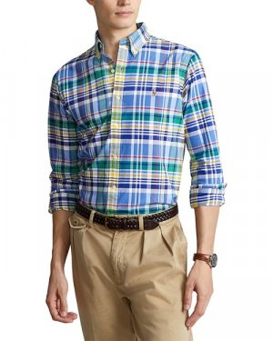 Классическая рубашка на пуговицах с длинными рукавами , цвет Multi Polo Ralph Lauren