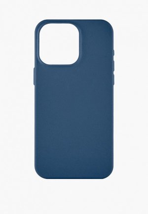 Чехол для iPhone uBear 15 Pro Max  Capital Case , MagSafe совместимый, натуральная кожа. Цвет: синий