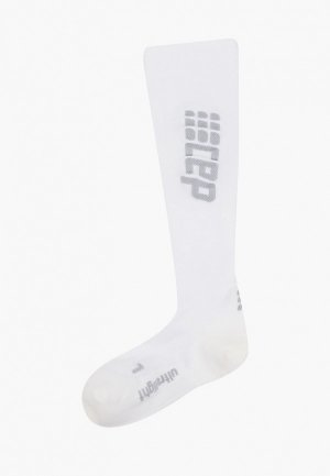 Компрессионные гольфы CEP UltraThin Compression Knee Socks C1U. Цвет: белый