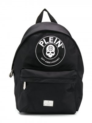 Рюкзак с нашивкой-логотипом Philipp Plein Junior. Цвет: черный