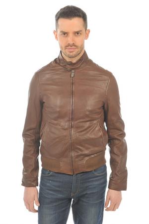 Куртка Arturo. Цвет: коричневый