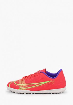 Шиповки Nike JR VAPOR 14 CLUB TF. Цвет: красный