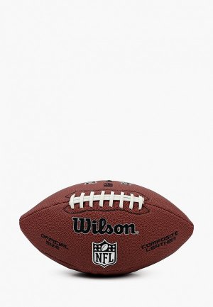 Мяч для американского футбола Wilson AF NFL LIMITED. Цвет: бордовый