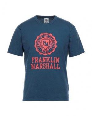 Футболка FRANKLIN & MARSHALL. Цвет: грифельно-синий