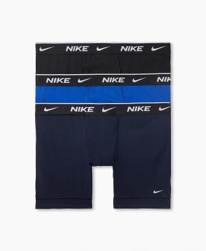 Трусы  Essential Micro Boxer Shorts 3-Pack Nike. Цвет: синий