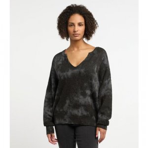 Пуловер , размер 36, серый Frieda & Freddies. Цвет: серый/черный