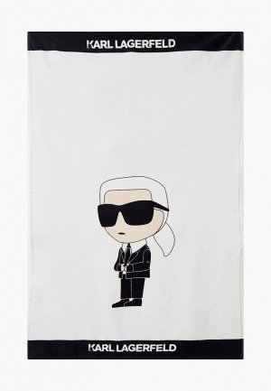 Полотенце Karl Lagerfeld. Цвет: белый