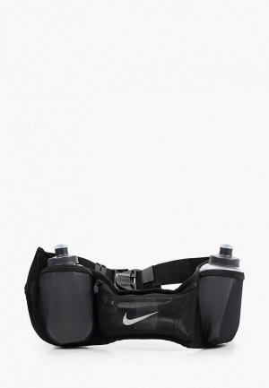 Пояс для бега Nike DOUBLE POCKET FLASK BELT 3.0 20 OZ. Цвет: черный