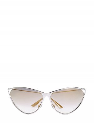 Очки NewMotard в оправе стального оттенка DIOR (sunglasses) women. Цвет: серый