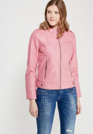 Куртка кожаная Pepe Jeans. Цвет: розовый