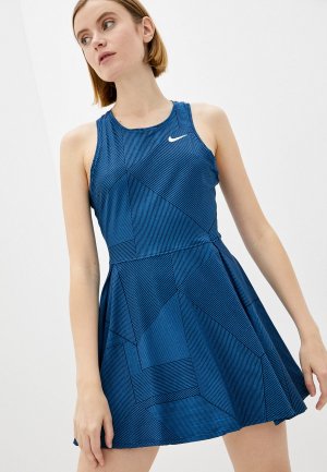 Платье Nike W NKCT DF ADVTG DRESS PR. Цвет: синий