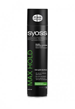 Лак для волос Syoss Max Hold Максимально сильная фиксация, 400 мл