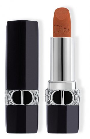 Помада для губ с вельветовым финишем Rouge Velvet Lipstick, оттенок 200 Естественное прикосновение (3.5g) Dior. Цвет: бесцветный
