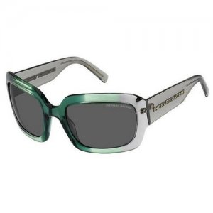 Солнцезащитные очки , зеленый, серый MARC JACOBS. Цвет: зеленый