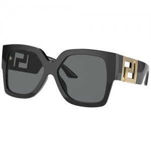 Солнцезащитные очки VE 4402 GB1/87, черный Versace. Цвет: черный